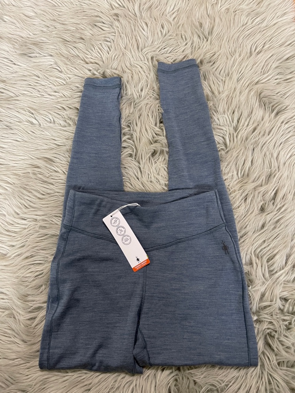 Smartwool Women's Heather Slate Blue Merino Leggings